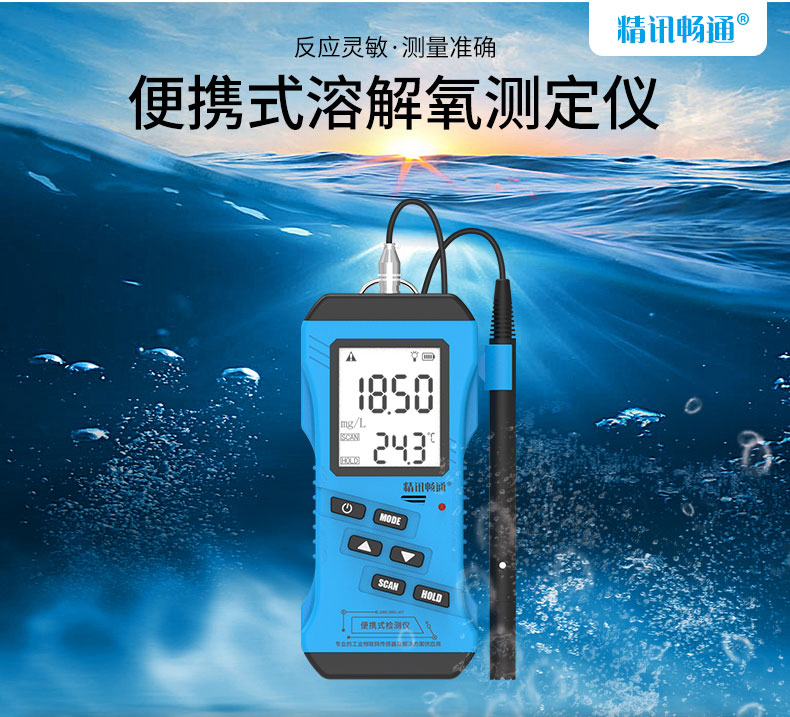 工業級便攜式溶解氧儀